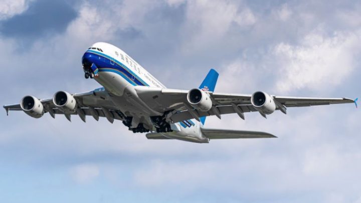 , aviation: China Southern operated last Airbus A380 flight