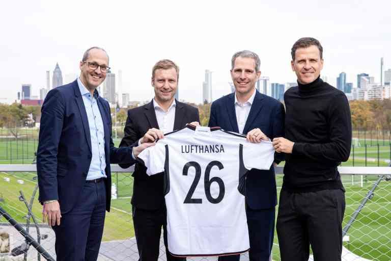 , aviation: Lufthansa continues to fly DFB kickers to international matches