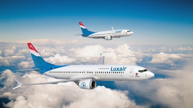737-8 en livrée Luxair (Boeing Graphic)