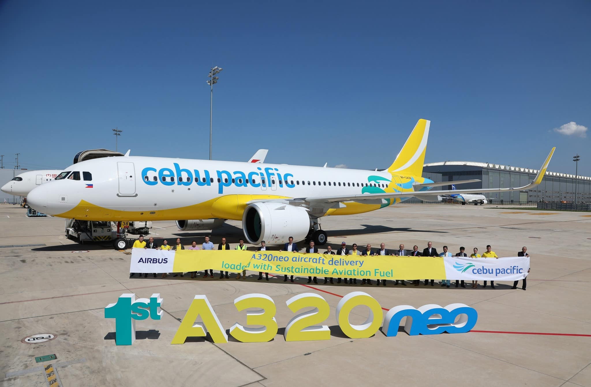 , Aviation: Cebu Pacific reçoit le premier Airbus A320neo construit en Chine