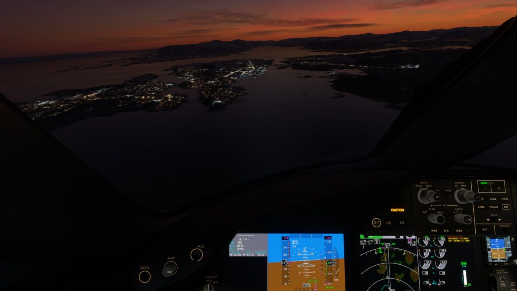 , Avions: Faire une escapade simulée en Norvège