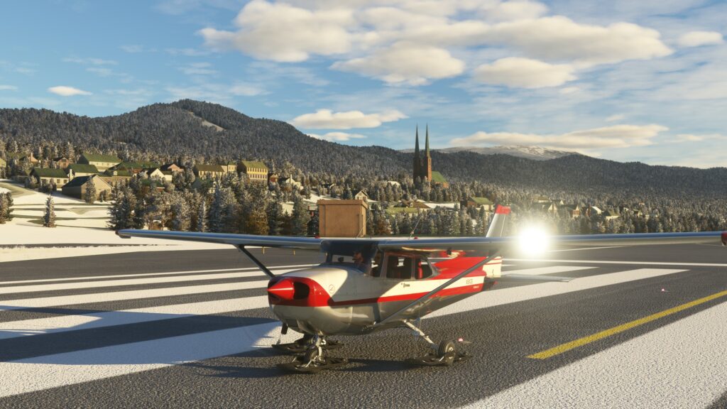 , Avions: Faire une escapade simulée en Norvège